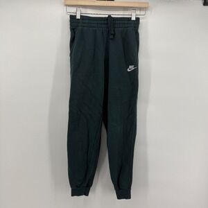 Nike Kids Sportswear Club Fleece Jogger Pants Dark Green Size Medium